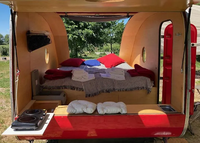 Cabrio-wohnwagen Parque de Campismo