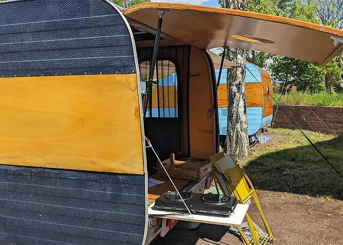 Cabrio-wohnwagen Parque de Campismo